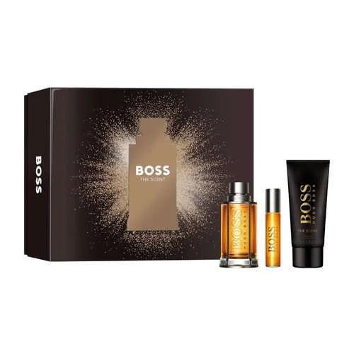 BOSS Men's The Scent Eau de Toilette Festive Gift Set 100ml