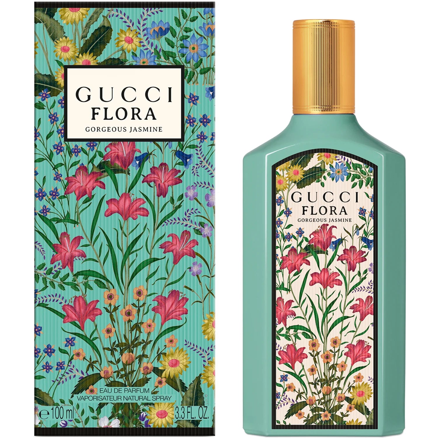 Gucci Flora Gorgeous Jasmine Eau De Parfum for Women 3.3 fl oz