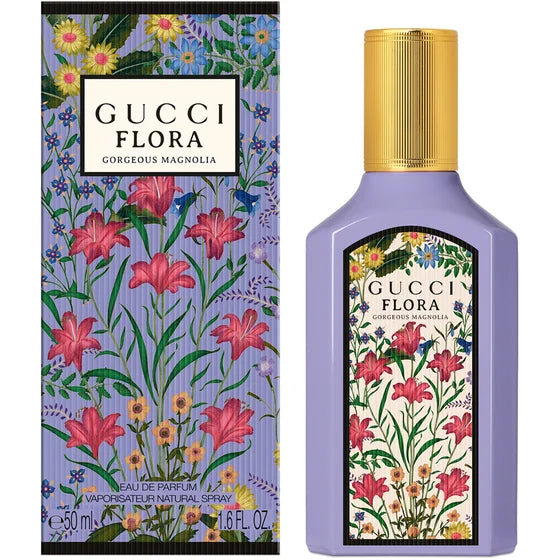 GUCCI Flora Gorgeous Magnolia 50ml EDP Eau de Parfum Spray - Brand New/Sealed