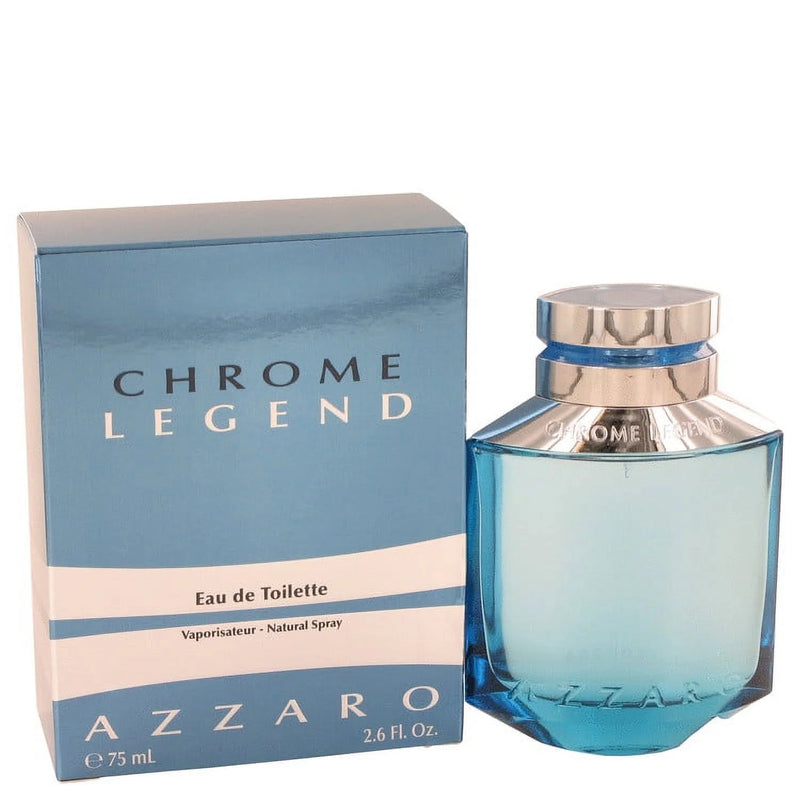 Azzaro Chrome Legend Eau De Toilette Cologne Spray for Men 2.6oz 75ml -