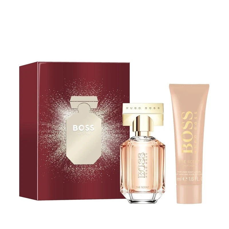 BOSS Women's BOSS The Scent For Her Eau de Parfum Festive Giftset 30ml and Body Lotion 50ml